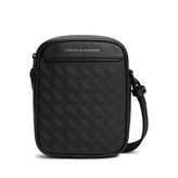 Tommy Hilfiger Siyah Erkek Postacı Çantası TH MODERN MONOGRAM MINI REPORTER