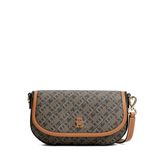 Tommy Hilfiger Siyah Kadın Çapraz Çanta TH MONOPLAY SADDLE BAG MONO
