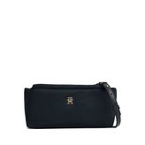 Tommy Hilfiger Siyah Kadın Çapraz Çanta TH SOFT NYLON MINI CROSSOVER