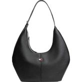 Tommy Hilfiger Siyah Kadın Omuz Çantası TJW SLOUCHY CITY HOBO