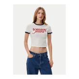 Tommy Hilfiger TJW SLIM SH SCRIPT RINGR TEE EXT Tişört Kadın