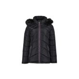 Tommy Hilfiger TW2MP918-BLK Siyah Kapüşonlu Kadın Mont