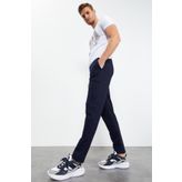 Tommy Life 84682 Bağcıklı Cepli Standart Kalıp Klasik İndigo Paça Erkek Eşofman Altı
