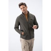 Tommy Life 88050 Fermuarlı Dik Yaka Su ve Rüzgar Geçirmez Softshell Haki Erkek Mont