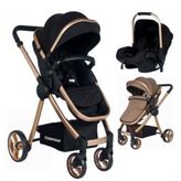 Tommybaby Toranto TRN-484 Travel Sistem Bebek Arabası +puset gold-siyah