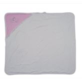 Tomuycuk Başlıklı Love Rabbit Kız Bebek Soft Battaniye