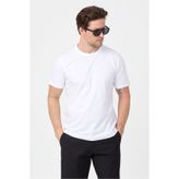 Tonny Black Erkek Beyaz Normal Kalıp Rahat Basic T-Shirt