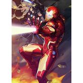 TONY STARK IRON MAN #12 NEXON MARVEL BATTLE LINES VAR