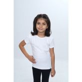 Toontoy 24968 Kız Çocuk Bisiklet Yaka Kısa Kollu Tişört