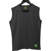 Top Glory Basic Tank Top Kolsuz Sporcu Tshirt - Siyah
