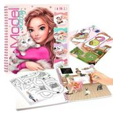 Top Model Kedi Boyama Ve Çıkarma Kitabı