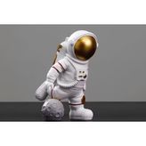 Topçu Astronot Biblo, Gold Beyaz
