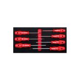 Torex Torx Tornavida Takımı (Eva'lı) 4400M-E701 7 Parça
