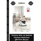 Torima Halı Ve Koltuk Yıkama Makinası Jjb747ıı Beyaz Pratik Cihaz Oda Temizliği Temizlik Aleti