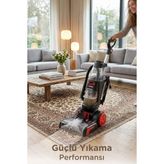 Torima Halı ve Koltuk Yıkama Temizleme Leke Çıkartma Makinesi 800W DHY1000 Siyah - Siyah - Kırmızı