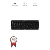Torima Kablosuz Klavye Bluetooth Katlanabilir Şarjlı Mini Klavye TK08 Siyah