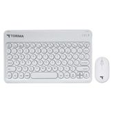 Torima TMK-08 Beyaz TKL Kablosuz Klavye Mouse Seti