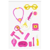 Torutoys Pembe Çantalı Doktor Seti 12 Parça