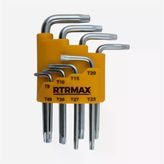 Torx Allen Anahtar 8 Li Set Kısa Rtrmax - Rh03853