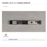 Toshiba L70-B-151 Kamera Webcam