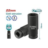 Total 1/2" Havalı Derin Lokma - THDIS12221L