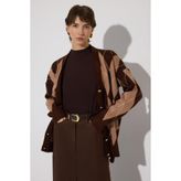 Touché Privé BAKLAVA DESENLİ OVERSIZE HIRKA