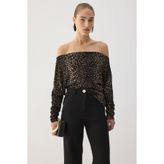 Touché Privé LEOPAR DESENLİ BLUZ