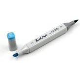 Touchliit B66 Çift Taraflı Baby Blue Marker Kalem