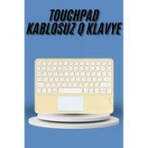 Touchpad Tüm Cihazlara Klavye Touchpad Slim Q Klavye