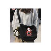 Touz Moda Demon Slayer Siyah Postacı Çantası
