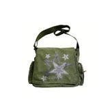 Touz Moda Star Graffiti Baskılı Unisex Postacı Çantası