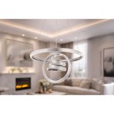 Town Led Avize, Krom, 50 Cm