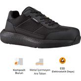 Toworkfor Zero Gravity Collection Zero All Back S3 Src Esd Kompoizt Burun Iş Ayakkabısı - Siyah