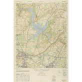 Towson Maryland Map Journal: Vintage Map Notebook