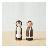 Toytoy Ahşap Eskimo ve Penguen