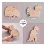 Toytoy Ahşap Puzzle Oyuncak Seti