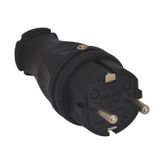 TP 1X16A KAUÇUK DÜZ FİŞ