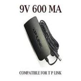 TP-Link 9V 600mA Modem ve Access Point Router Adaptörü, Siyah