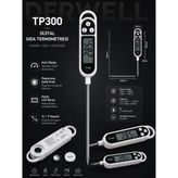 TP300 Mutfak Termometresi | Bebek Maması, Süt ve Içecek Sıcaklığı Ölçüm Cihazı | Otomatik Kapanmalı Güvenli Isı Ölçer | Ev Tipi Hassas Gıda Termometresi Pil Dahil Ekonomik Hızlı Ölçüm
