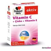 Tr Aktiv Vitamin C + Çinko + Vitamin E 40 Tablet