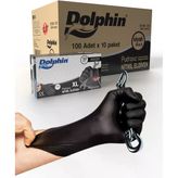 Tr Dolphin Nitril Eldiven Pudrasız Siyah (Xl) Koli
