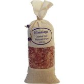 Tr Himalaya Tuzu Granül Iri Tane Pembe 1 kg Orjinal Bez Torba Himalayan Salt Pink - 0,01 gr