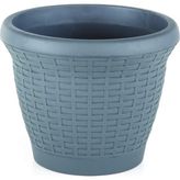 Tr Hs05 Hasır Saksı Tabaklı 41,5Cm, 25 Litre Antrasit