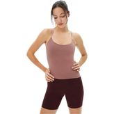Tr Kadın Sütyenli Yoga Atlet - Gots Organik Pamuk, İç Sütyenli, Ayarlanabilir Askılı, Yüzücü Sırtlı, Çıkarılabilir Pedli Spor Atlet