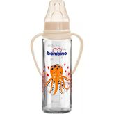 Tr Kulplu Cam Biberon 225 Ml