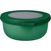 Tr Multi Bowl Cirqula Round - Kapaklı Saklama Kabı - Buzdolabı Için Hava Geçirmez Saklama Kutusu ve Mikrodalga Fırın Kabı Olarak Uygundur - 350 ml - Canlı Yeşil - 0,33 - 00-Siyah - Beyaz
