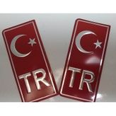 Tr Plaka Yapıştırma 2 Li