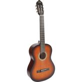 Tr VC204CSB Klasik Gitar, Scale 4/4, Sunburst Mat, Kapak Sıtka