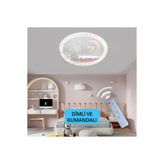 tra power Fanlı Plafonyer Led Avize