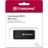 Transcend RDF5 USB 3.1 Gen1 SD/MicroSD Kart Okuyucu (Siyah)